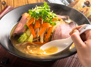 野菜たっぷり味噌ラーメン