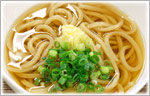 生姜冷かけうどん