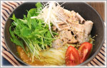 冷しゃぶサラダカレーぶっかけうどん