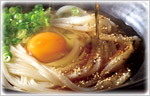 亀城庵釜玉うどん