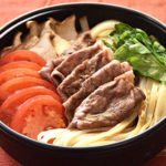 洋風すき焼きうどん