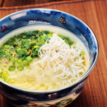 冷じゃこねぎおろしうどん