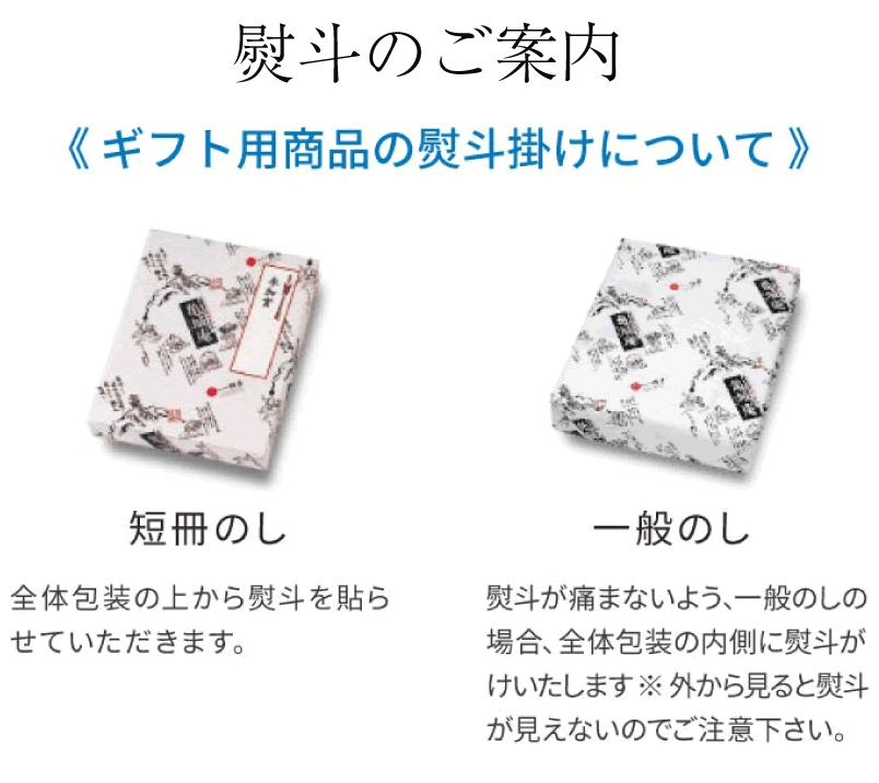 熨斗のご案内